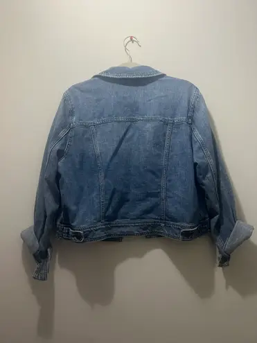 American Eagle *LIKE-NEW* (XL-L)  cropped denim jean jacket