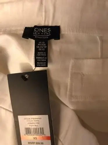 Jones New York White Pants