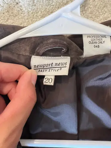 Newport News Leather Jacket