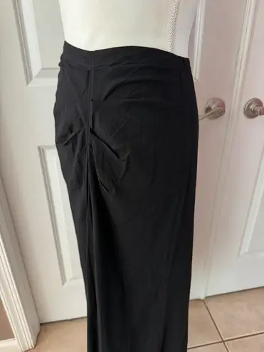 margaret o'leary Violette Rayon Black Skirt