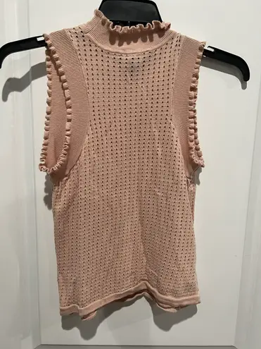 BCBGMAXAZRIA Sleeveless Knit Top, Sz M