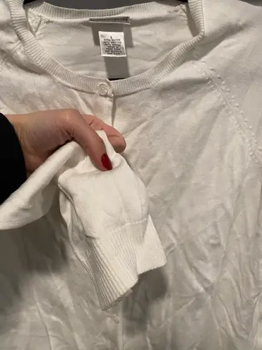 Fashion Bug Cute White Cardigan