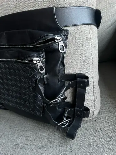 Bottega Veneta leather belt bag motorcycle