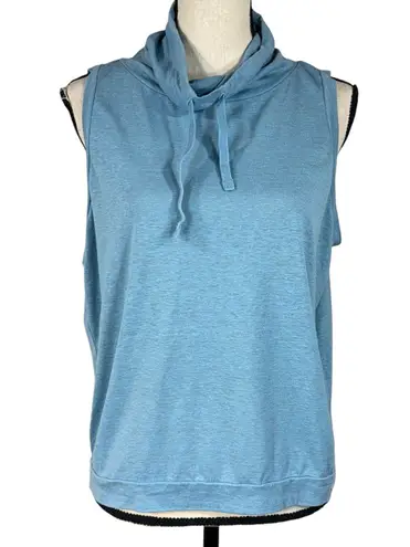 prAna Medium Cozy Up Barmsee Tank Top Lightweight Cowl Neck Stretch Hemp Blend