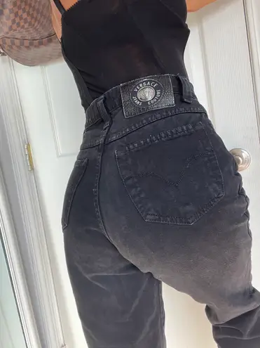 Versace Vintage Rare  Jean Couture High rise Mom jeans