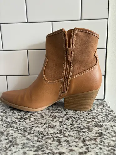 Universal Threads Brown Cowgirl Booties