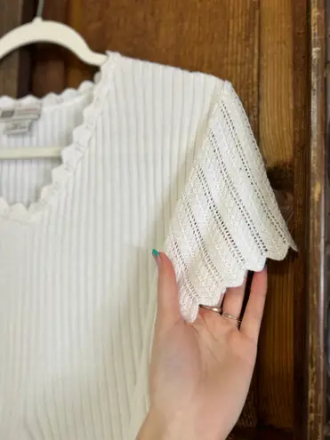 Vintage Short Sleeve White