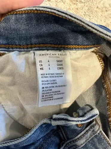 American Eagle Size 4 Short  Next Level Stretch Skinny Jeans