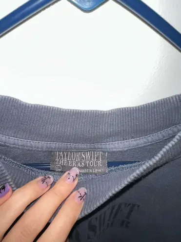 Taylor Swift  Eras Tour Blue Crewneck