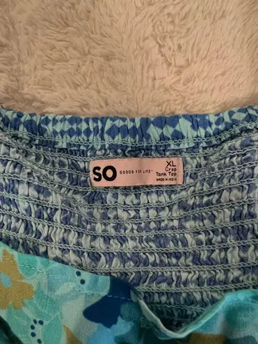 SO cropped Tank Size XL