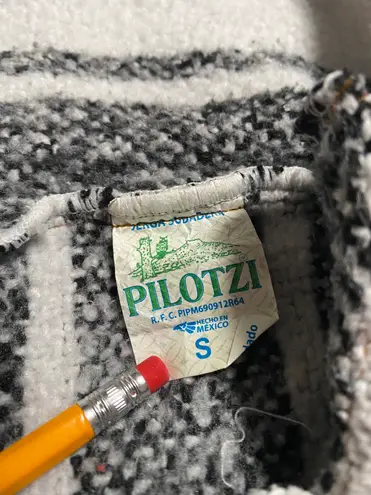 Pilotzi Mexican Baja Hoodie, Surfer, Pullover, Hippie, Jerga, Adult, Unisex Multiple