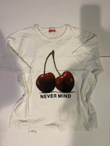 MOTHER Denim MOTHER The Sleep Over Tee Cherrys