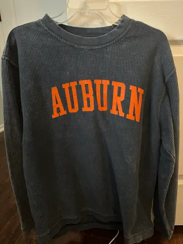 Pressbox Auburn waffle knit sweatshirt