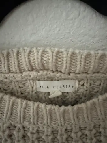 LA Hearts Chunky Knit Sweater 