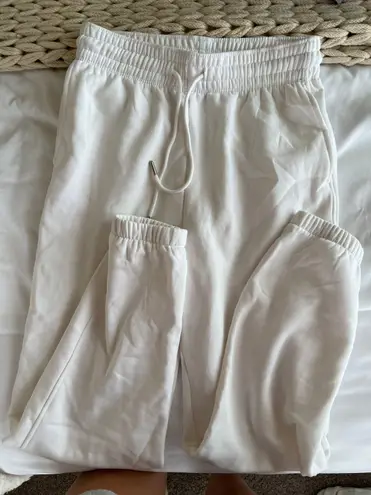 H&M White Joggers