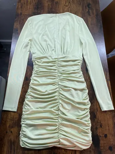 Finders Keepers mint ruching dress Size US 4