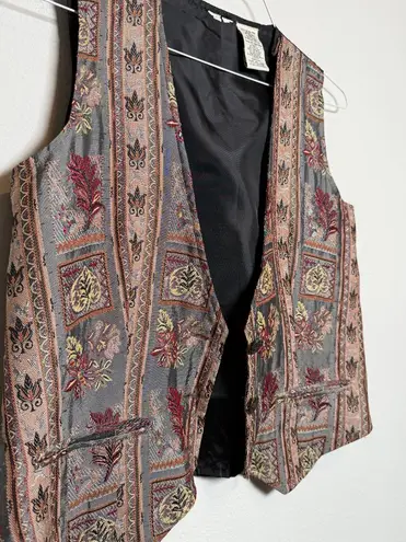 Vintage 90s Y2K Women's Patterned Vest