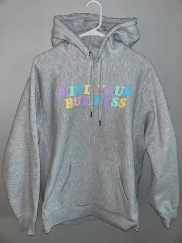 Barstool Sports Gray Hoodie Size L