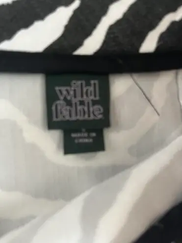 Wild Fable Zebra Print Skirt - Image 5