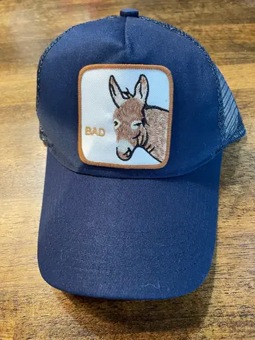 Bad *ss Trucker Cap Blue