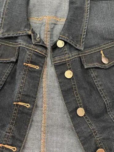 New York & Co. Dark Wash Denim Jacket