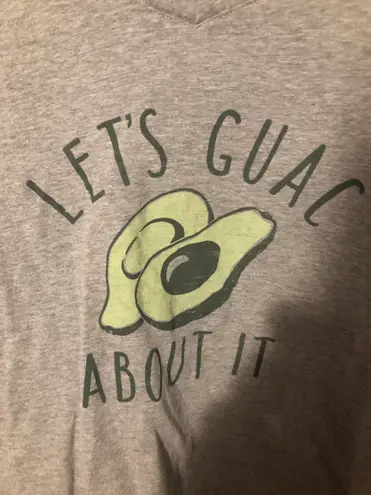 Joe Boxer Let’s Guac About It V-Neck Tee