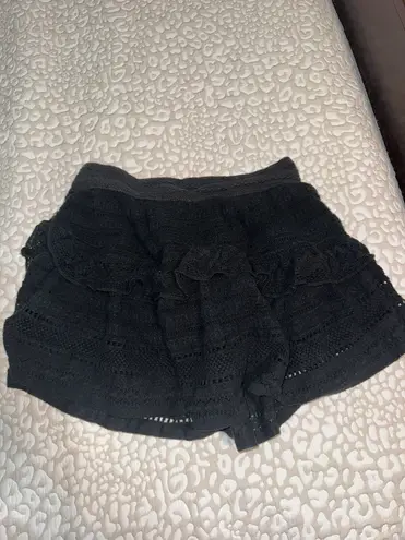 Aerie black skirt