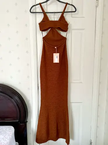 Cult Gaia Serita Dress in Amber (NWT)