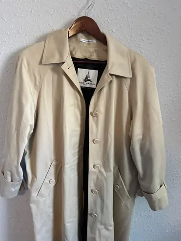Beige Classic trench coat Tan Size 10
