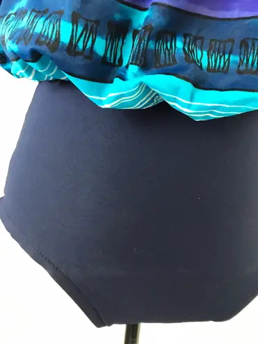 Vintage 90s Sirena Signatures One Piece Swimsuit Blue Purple Abstract 10