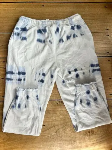 Target Blue And White Tie Dye Sweatpants