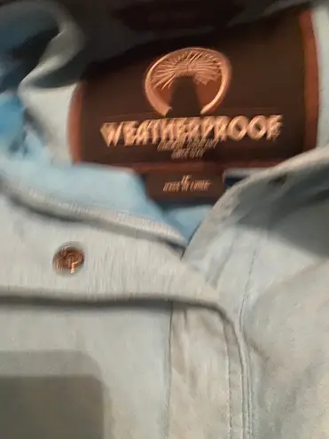 Weatherproof blue jacket