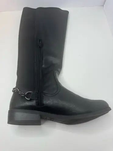 Nautica Ridgeland Black Riding Boots Size 8