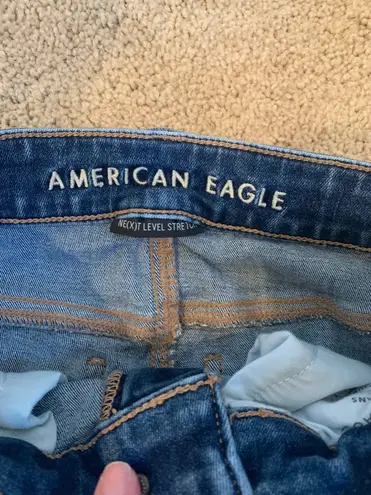 American Eagle Distressed Hi-Rise Jeggings Size 0 Regular