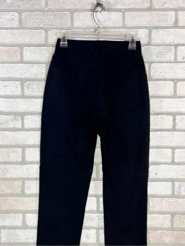 St. John  Signature High Rise Straight Leg Jeans in Black Size 2