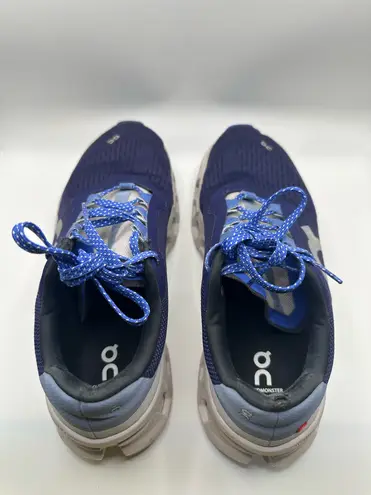 on cloud Monster Blue And White Women’s Running Shoes 8.5