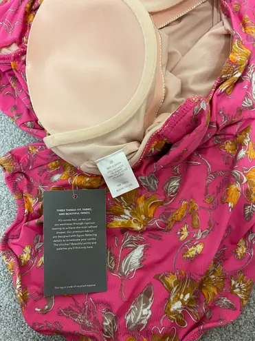 Garnet Hill Ruched One-Piece Swimsuit