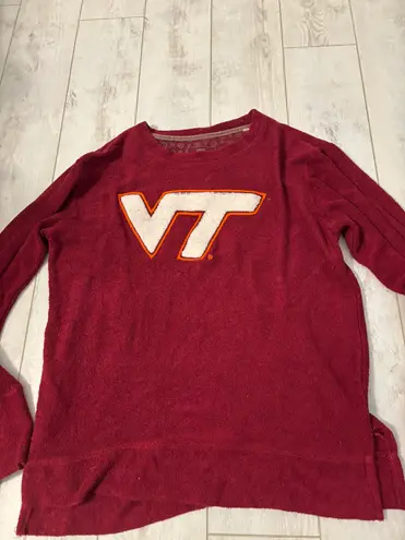 Virginia Tech Shirt Red Size L