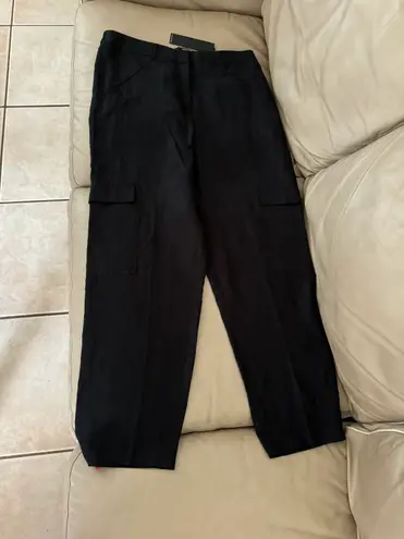 Kobi Halperin Linen/Tencel Blend Denny Pant Black