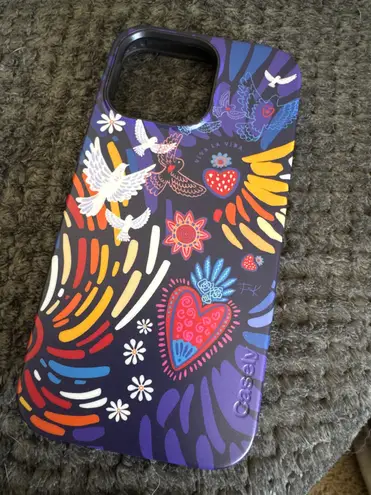 Casely Frida Kahlo collection 15 pro max MagSafe Purple - Image 1