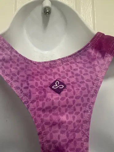 prAna Boost Violet Printed Yoga Tank Top