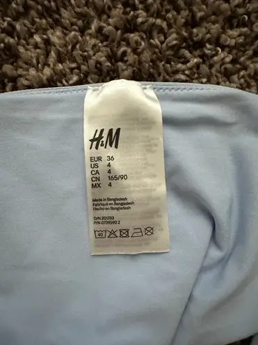 H&M blue bikini bottoms