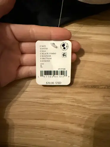 Free People Movement Black Varsity Blues Shorts