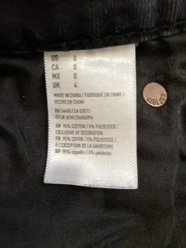 American Eagle Black Jean Skirt 