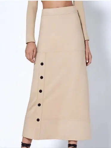 Alexis Neicy A-Line Skirt in Tan sz S
