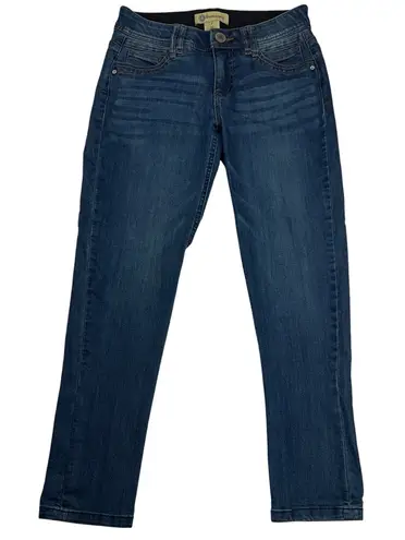 Democracy "Ab"Technology Slim Dark Wash Mid Rise Tummy Control Jeans Size 4 - Image 1