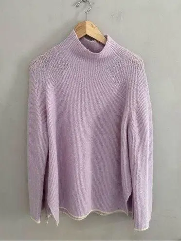 Malene Birger Ellison Pullover Sweater Wool Alpaca Lilac XS Purple