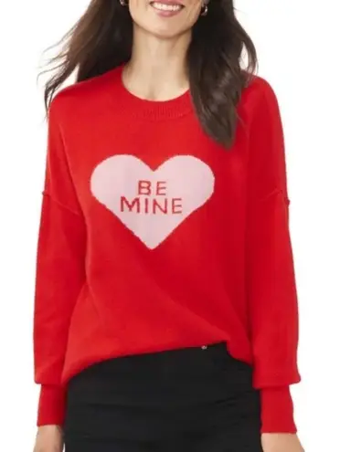 CeCe Valentine's day Be Mine Size Medium Sweater