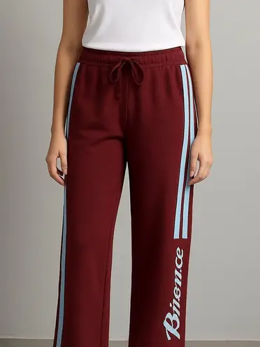 Ford Bronco Burgundy Sweatpants Red