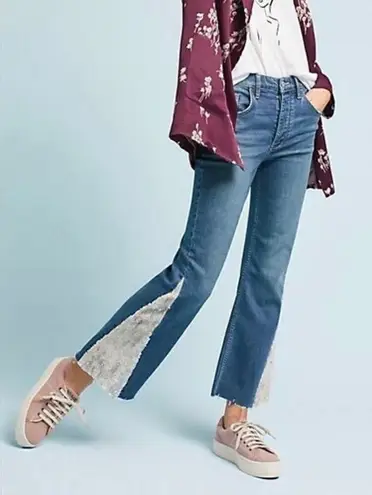 Pilcro and the Letterpress Anthropologie Denim Sequin jean sz 26